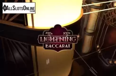 Lightning Baccarat. Lightning Baccarat from Evolution Gaming
