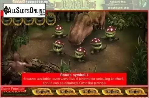 Bonus Game. Prehistoric Jungle from esball