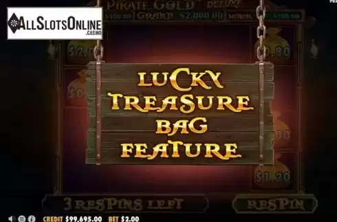 Bonus Game 1. Pirate Gold Deluxe from Pragmatic Play