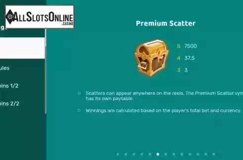 Premium Scatter screen