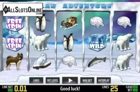 Game reels. Polar Adventure HD from World Match