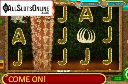 Free Spins. Prehistoric Story from Belatra Games