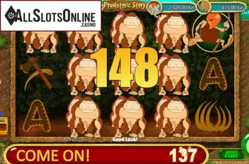 Win Screen 2. Prehistoric Story from Belatra Games