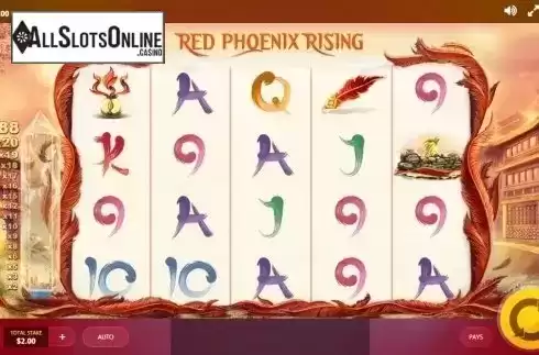 Screen 1. Phoenix (Red Tiger) from Red Tiger
