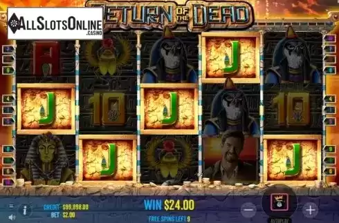 Free Spins 3. Return of the Dead from Reel Kingdom