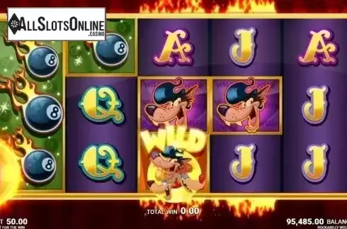 Free Spins 3. Rockabilly Wolves from JustForTheWin