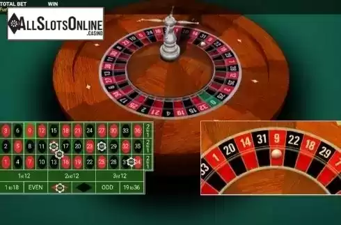 Reel screen. Roulette (One Touch) from OneTouch