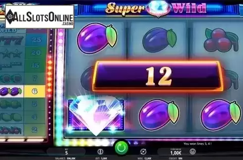 Wild win screen 2. Super Diamond Wild from iSoftBet