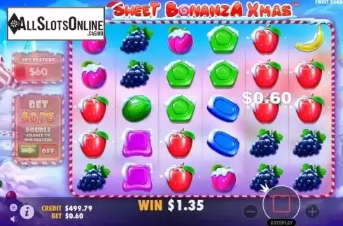 Win Screen 3. Sweet Bonanza Xmas from Pragmatic Play