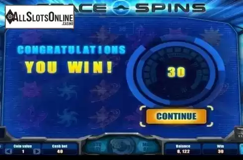 Total Win. Space Spins (Wazdan) from Wazdan
