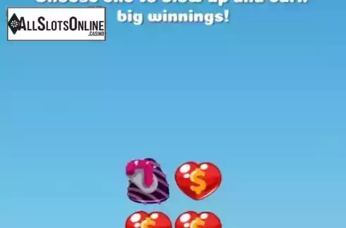 Bonus Game screen