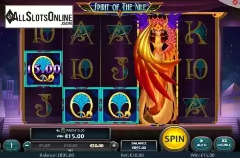 Win Screen 1. Spirit Of The Nile from Nucleus Gaming