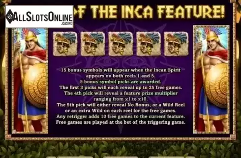 Feature. Spirit of the Inca from RTG