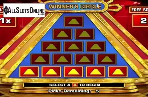 Bonus Game. The 100,000 Pyramid from IGT