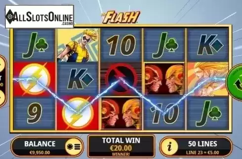 Win Screen 2. The Flash (Playtech) from Playtech