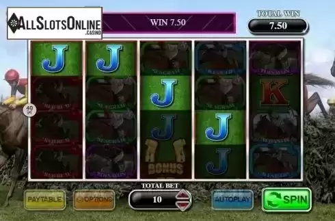 Win Screen 2. The Grand National Race of Champions from Inspired Gaming