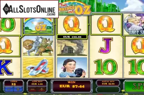 Screen9. The Winnings of Oz from Playtech