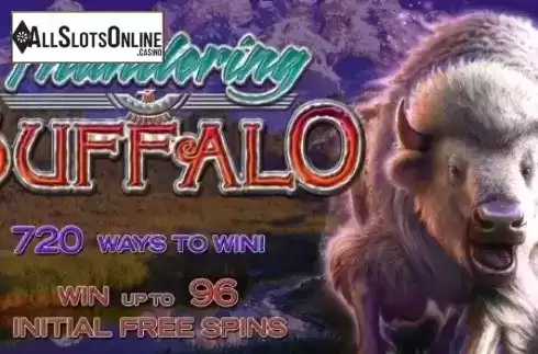 Thundering Buffalo. Thundering Buffalo from High 5 Games