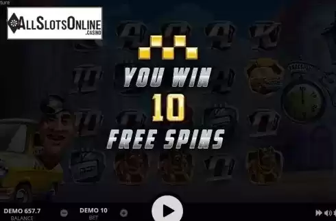 Free Spins Triggered. Trip to the Future from Evoplay Entertainment