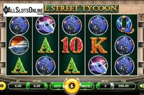 Reel Scree. Wall Street Tycoon from SlotVision