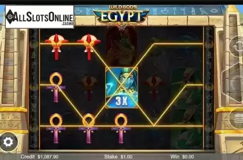 Win Screen . Wild Gods of Egypt from Live 5