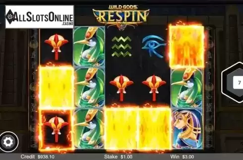 Respins. Wild Gods of Egypt from Live 5