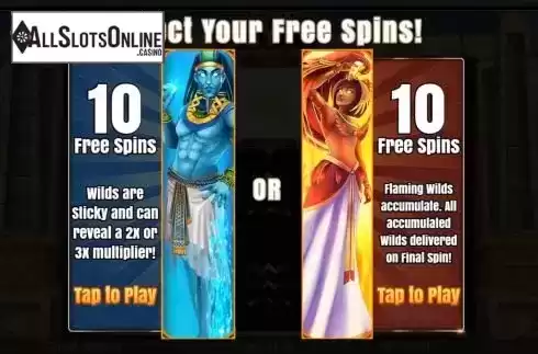 Free Spins. Wild Gods of Egypt from Live 5