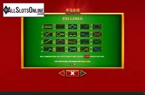 Paylines. Xing Yun Jin Chan from Skywind Group
