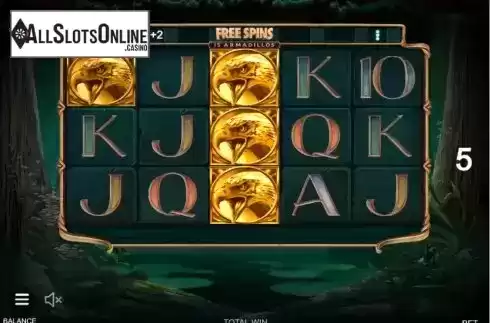 Free Spins Screen