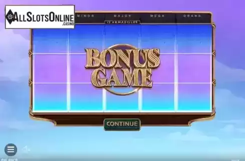 Bonus Game Win Screen