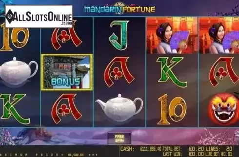 Freespins win. Mandarin Fortune HD from World Match