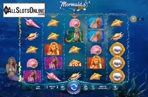 Win Screen 2. Mermaid's Pearls (RTG) from RTG