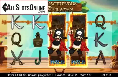 Win Screen 2. Mischievous Pirates from Triple Profits Games