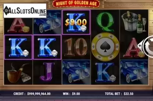 Win Screen 1. Night of Golden Age from Slot Factory