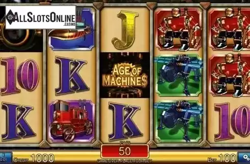 Win screen. Age of Maschines HD from Merkur