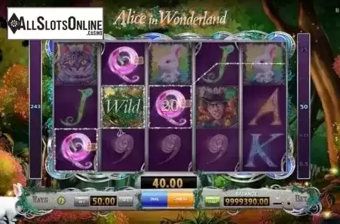 Paytable 3. Alice in Wonderland (BetConstruct) from BetConstruct