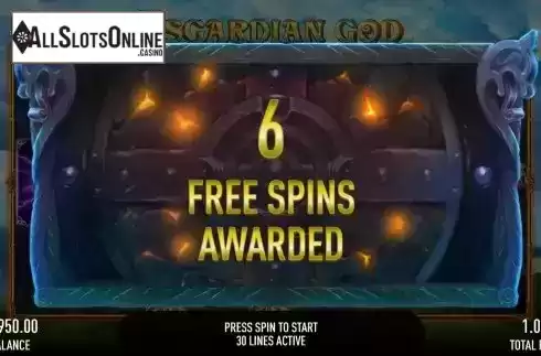 Free Spins Win Screen 3