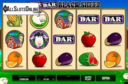Screen7. Bar Bar Black Sheep from Microgaming