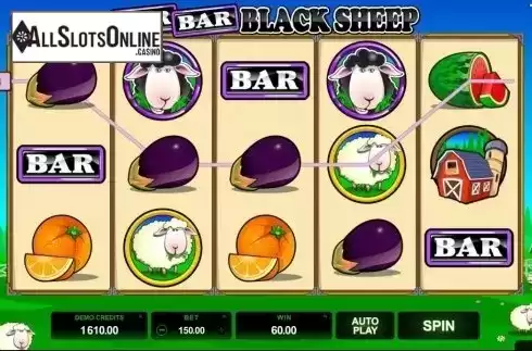 Screen9. Bar Bar Black Sheep from Microgaming