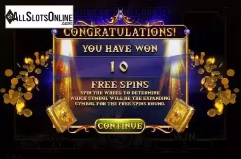 Free Spins 1. Book Of Demi Gods 2 from Spinomenal