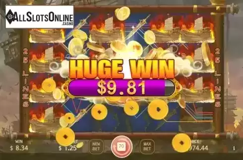 Huge Win screen
