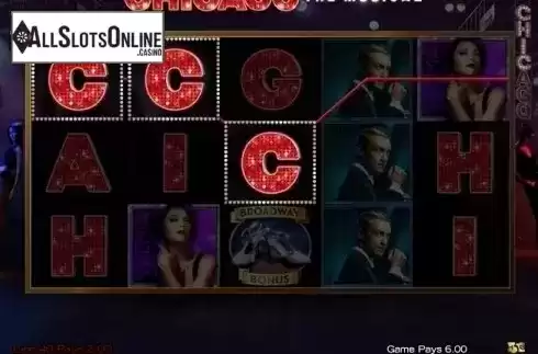 Win Screen. Chicago The Musical from High 5 Games