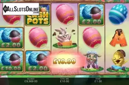 Win Screen 3. Chocolate Cash Pots from Inspired Gaming