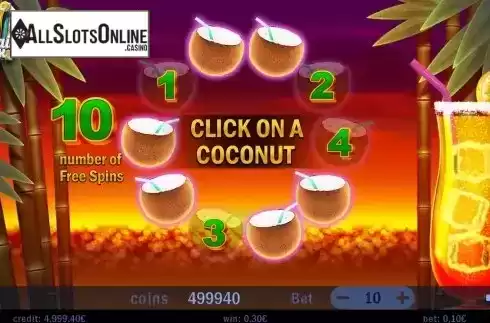 Pick Coconut Screen