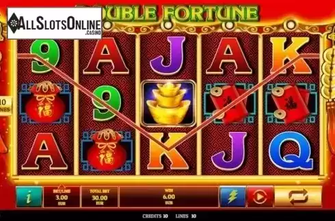 Win Screen 2. Double Fortune (Oryx) from Givme Games
