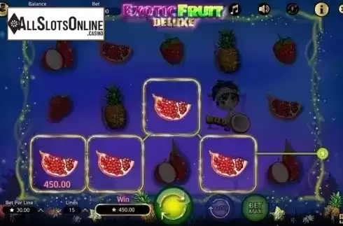 Win. Exotic Fruit Deluxe from Booming Games