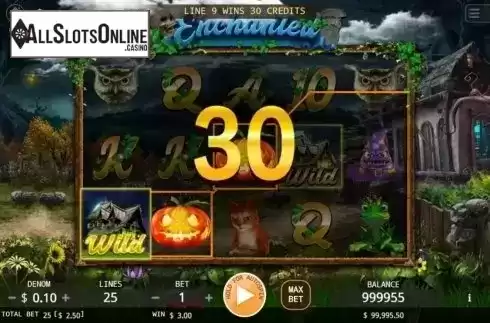 Win Screen. Enchanted (KA Gaming) from KA Gaming