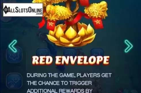 Red envelope feature screen