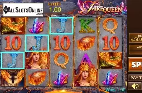 Game workflow 3. Fire Queen (PlayStar) from PlayStar