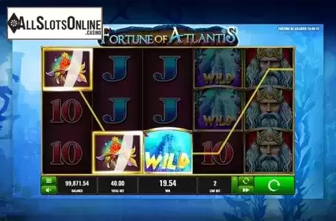 Game workflow 5. Fortune of Atlantis from Playreels